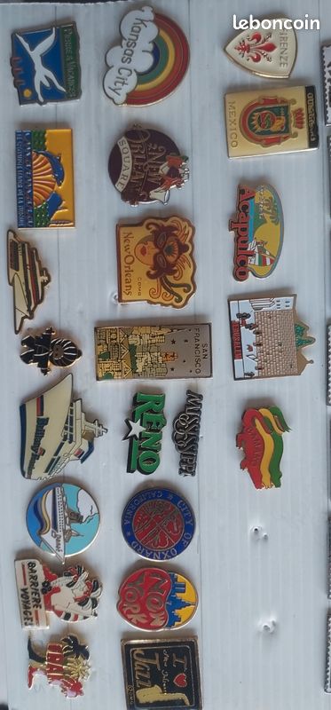 Lot pin's collection "VOYAGES" (image 4)