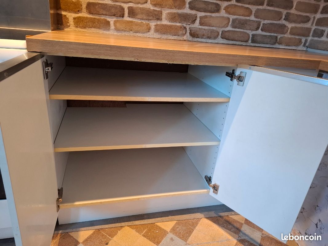 Cuisine blanche simple (image 8)