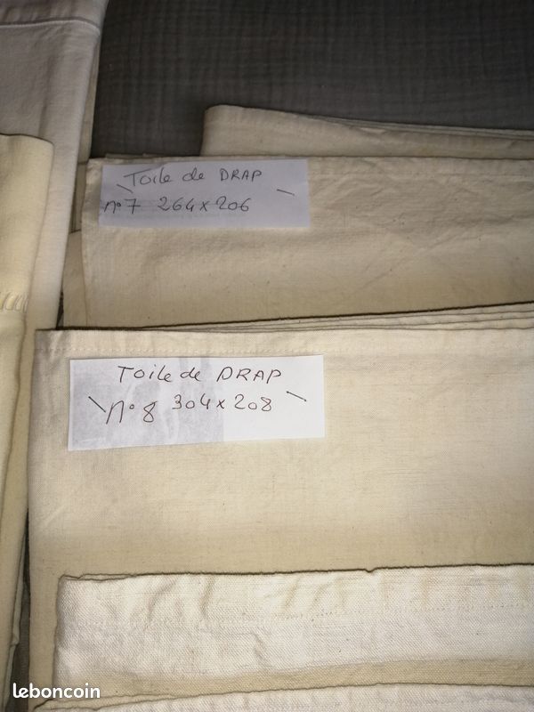 Drap ancien et toile de drap (image 4)