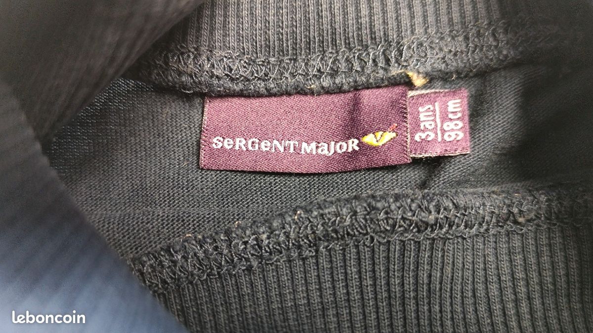 T shirt Sergent Major 3 ans (image 4)