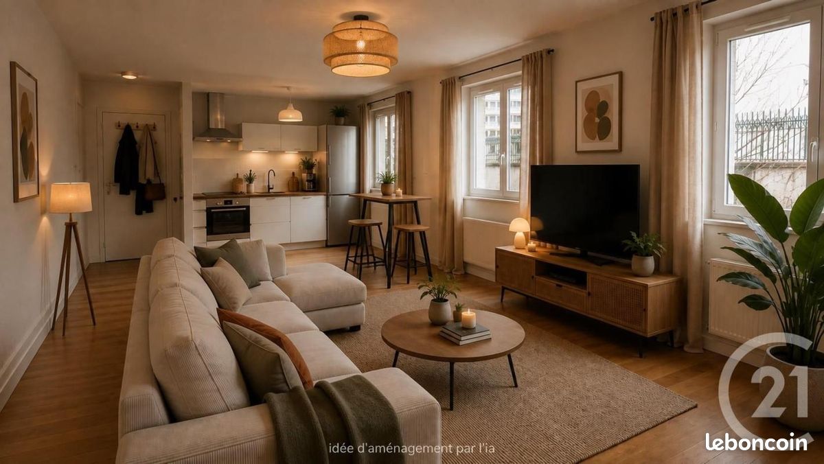 Appartement 2 pièces 59 m² · à Chamalières · 59 m² · 620 €/mois