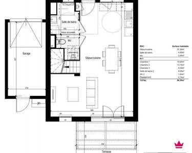 Maison 399 000 € - 87 m²