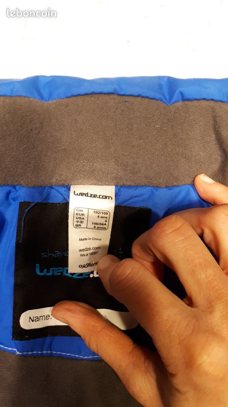 Vêtement ski - Tenue complète garçon - 4 ans (image 4)