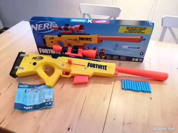 Nerf Fortnite BASR-L avec 12 fléchettes Nerf Nerf Fortnite BASR-L avec 12 fléchettes Nerf