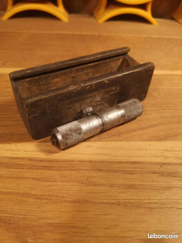 Micromètre Mitutoyo 75-100mm & Outil de Précision Vintage (image 1)
