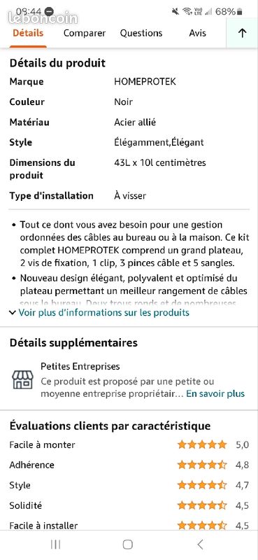 Passe-câbles pour cables bureau (image 6)
