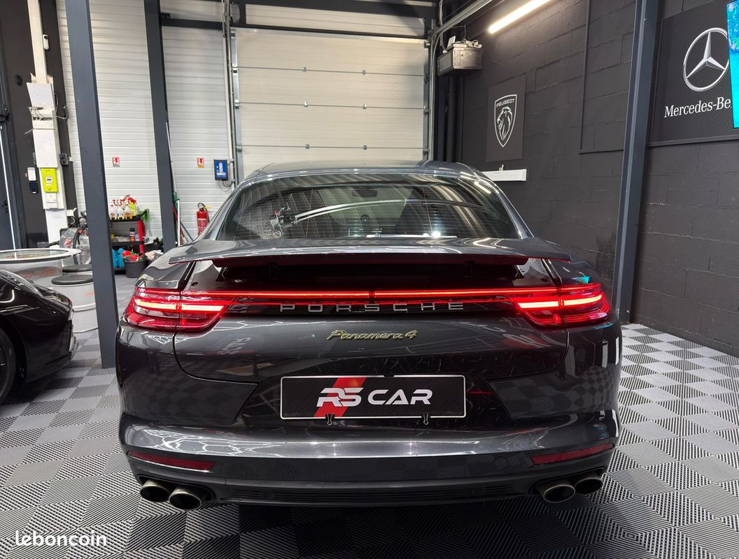 Porsche Panamera 4E-HYBRID RECHARGEABLE 462 CV PACK CHRONO - ECHAP SPORT - CAM 360 - SIEGES VENTILES (image 7)
