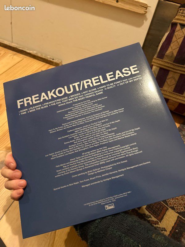 NEUF double vinyle Hot Chip - Freakout / Release (image 2)