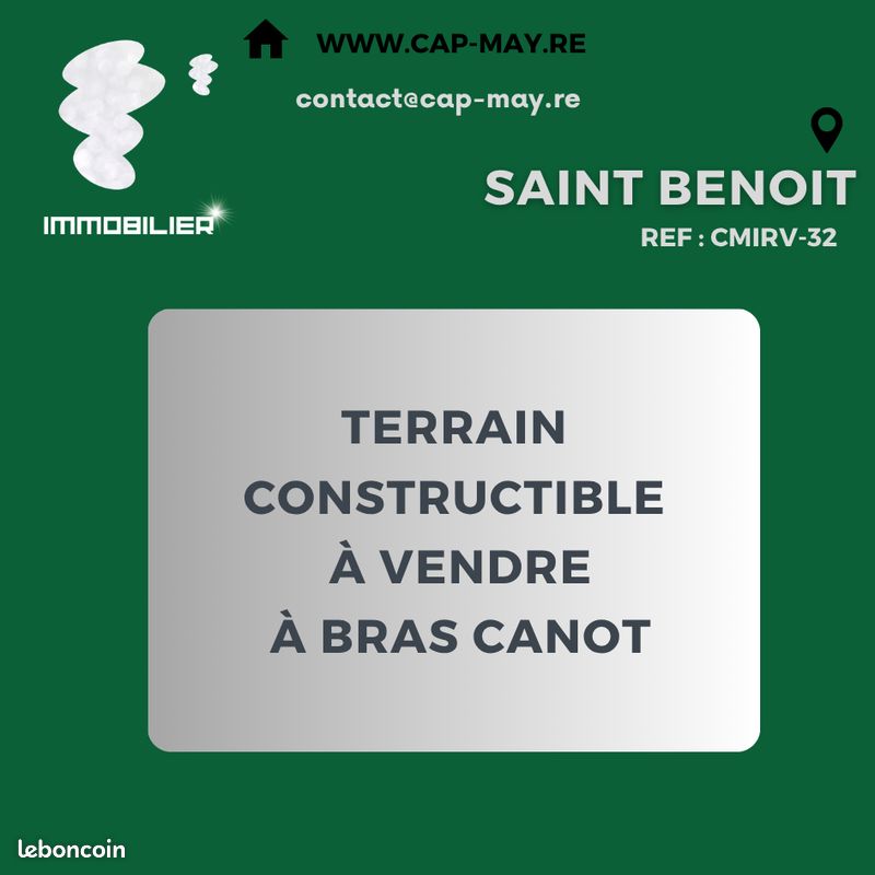 Terrain 880 m² · à Saint-Benoît · 880 m² · 225 984 €