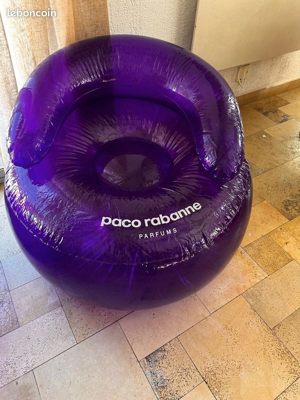 Paco Rabanne Endless sunset inflatable chair / fauteuil