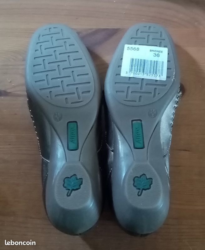 Chaussures confort cuir Altex, pointure 36, neuves (image 3)