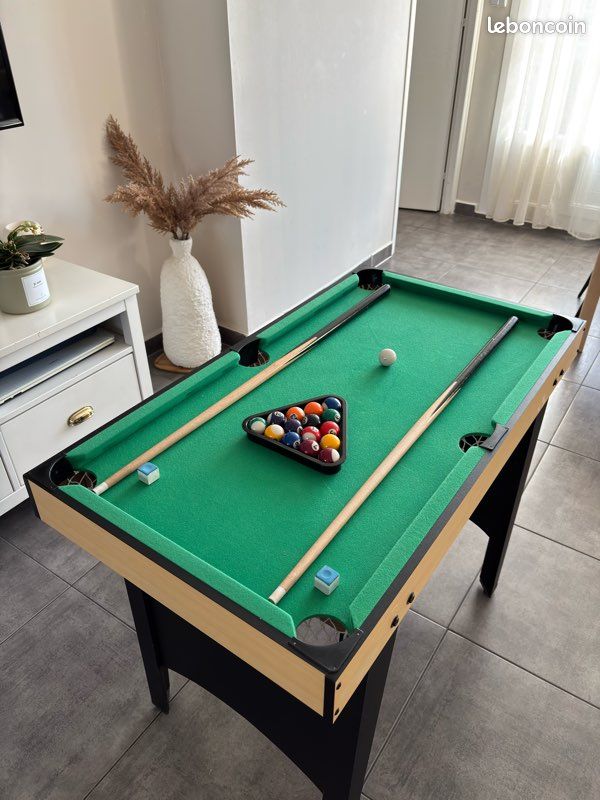 Mini Table de Billard + Air Hokey - Jeux & Jouets Mini Table de Billard + Air Hokey - Jeux & Jouets