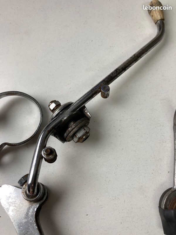 Dérailleur Avant Simplex Suicide Compétition - Vintage 1950's - Eroica - Fabriqué En France