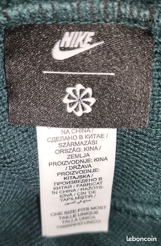 Bonnet neuf unisexe vert foncé Peak Nike taille unique (image 5)