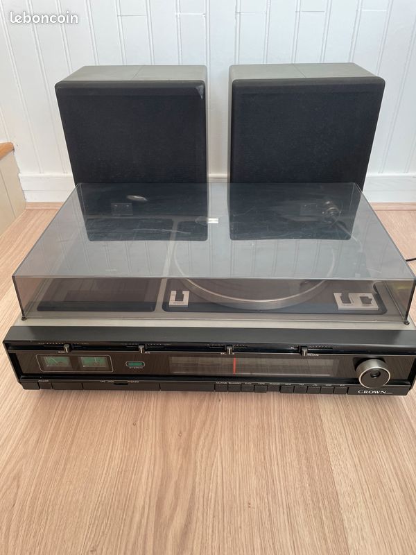Chaîne HIFI Vintage de marque CROWN (image 1)