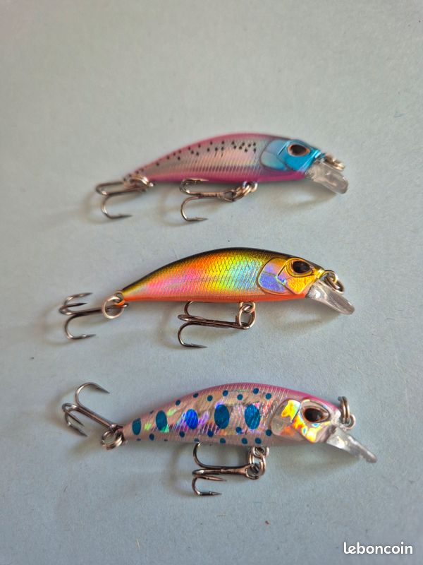 Peche lot 3 leurres truite (image 1)