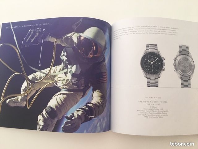 Catalogue montres OMEGA 2018 106 pages 25 cm x 20 cm (image 3)