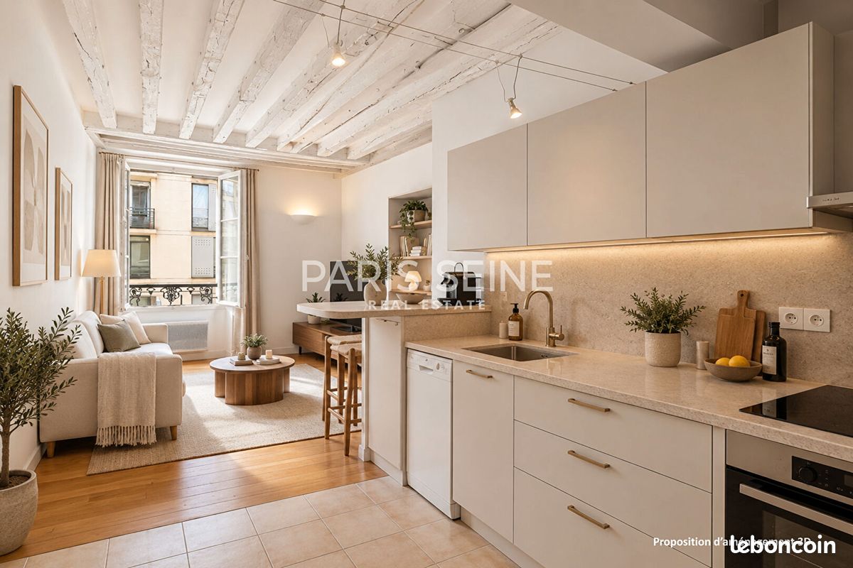 Appartement 2 pièces 35 m² · à Paris · 35 m² · 380 000 €