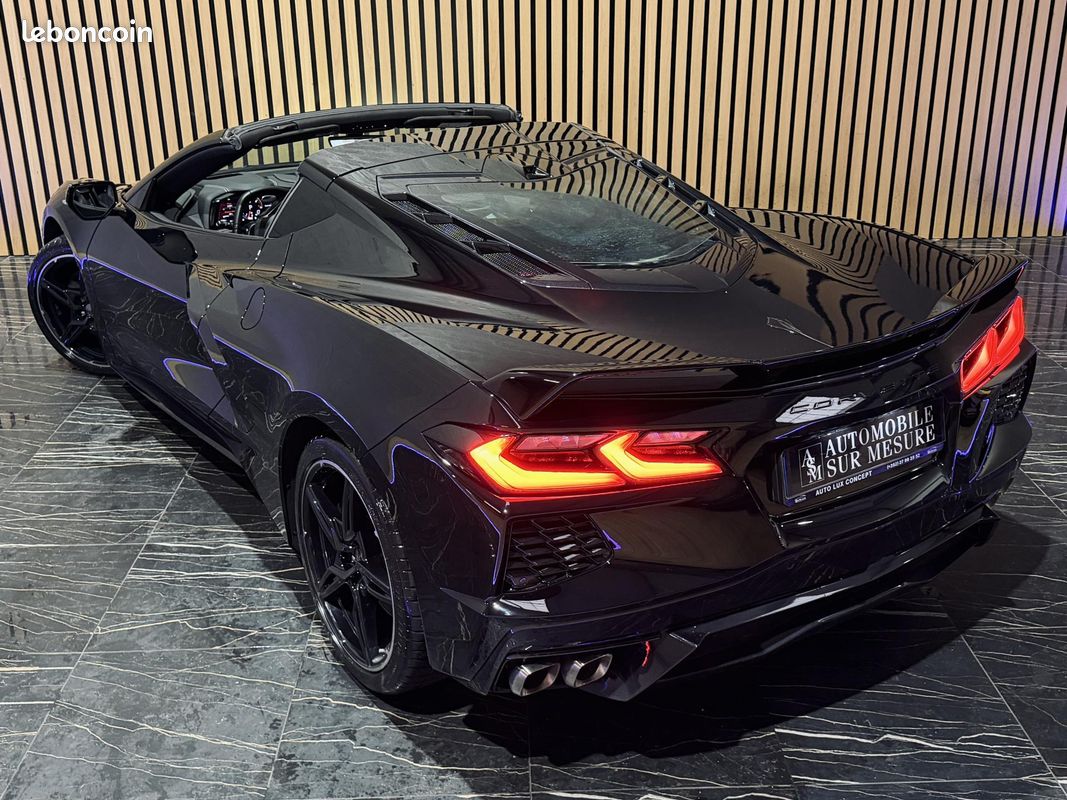 CHEVROLET CORVETTE TARGA 6.2 V8 482 BVA C8 Stingray IMMAT FRANCE 2LT ETAT NEUF 1ERE MAIN RIEN A PREVOIR (image 21)