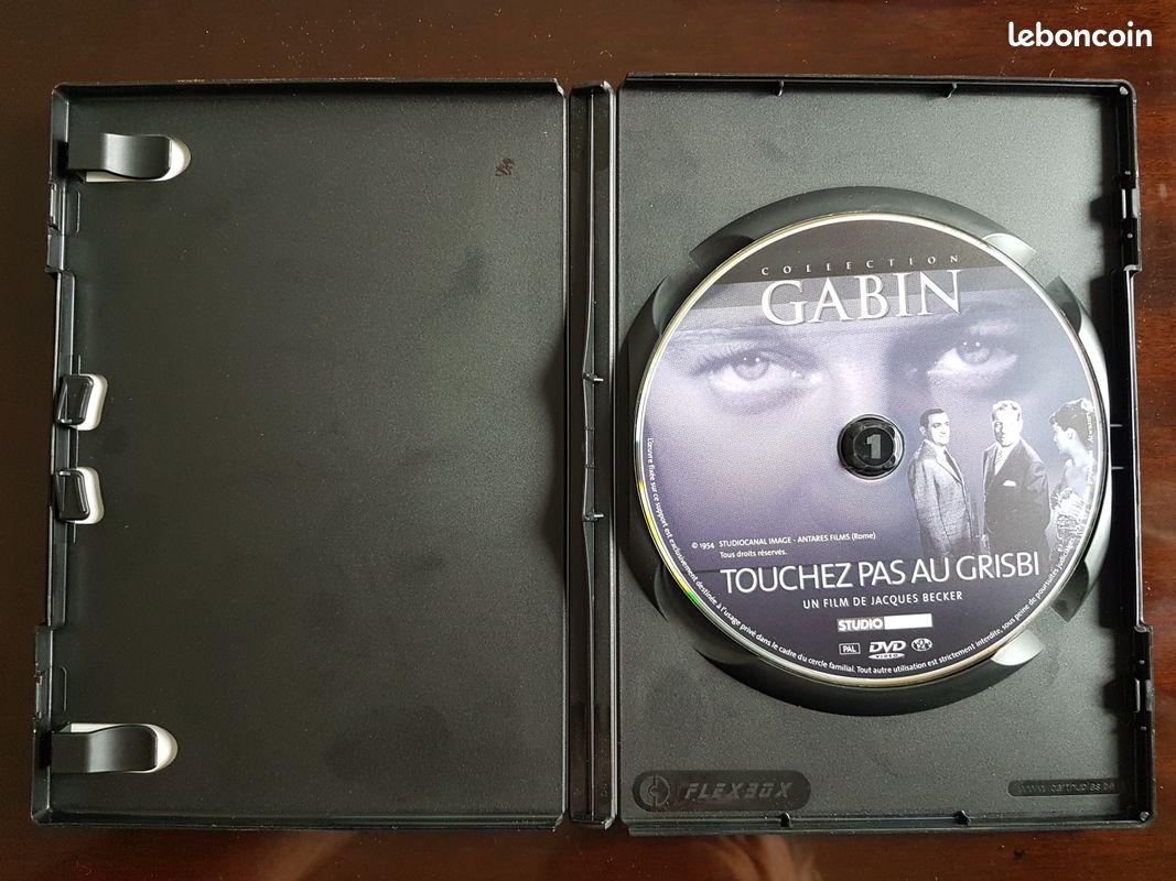 DVD "TOUCHEZ PAS AU GRISBI" (Ventura et Gabin) (image 3)