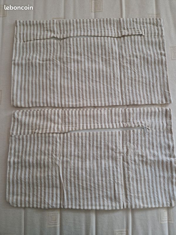 2 housses de coussin vintage (image 2)