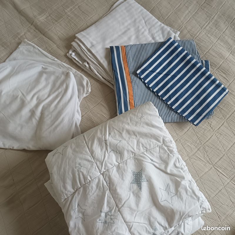 Drap Housse De Drap Lit Bebe Ikea Lot Linge De Lit Bébé Ikea (2 - Main Image