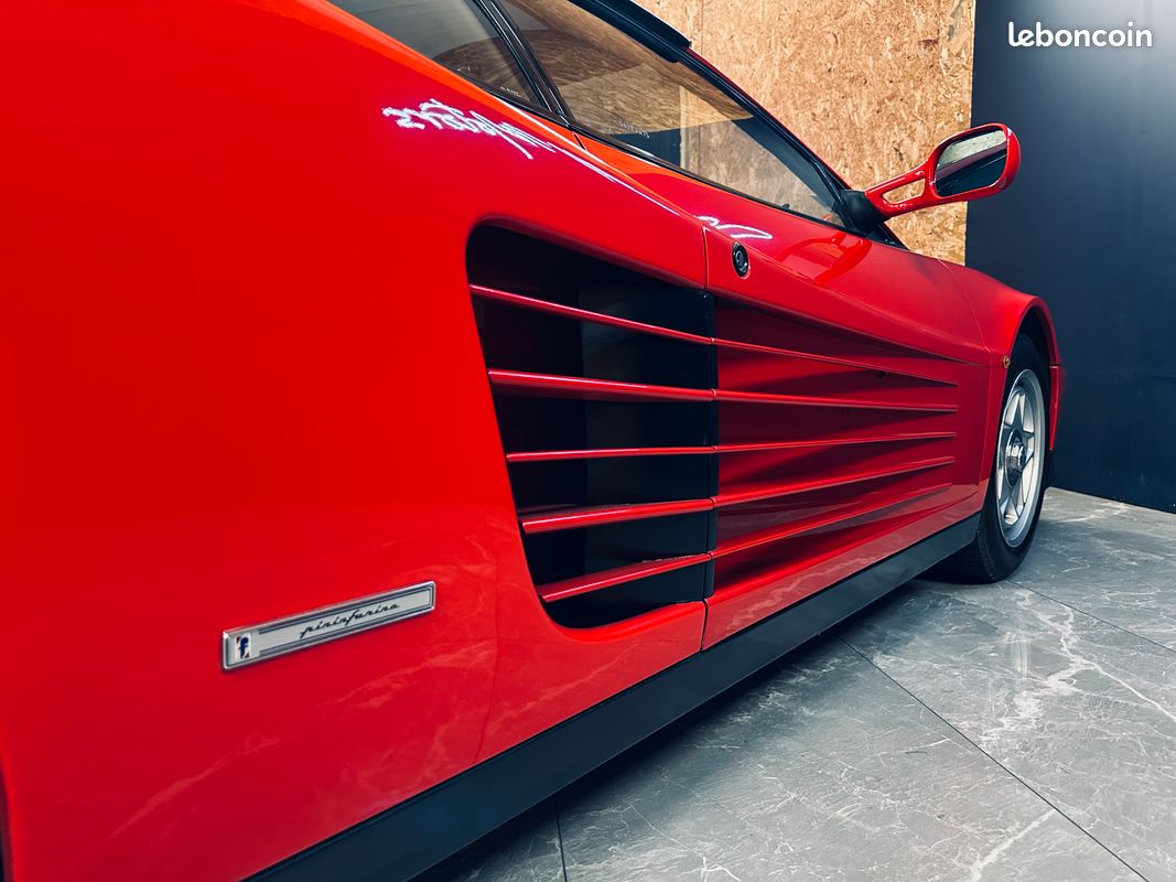 Ferrari Testarossa - Entretien à jour - Historique complet et limpide (image 5)