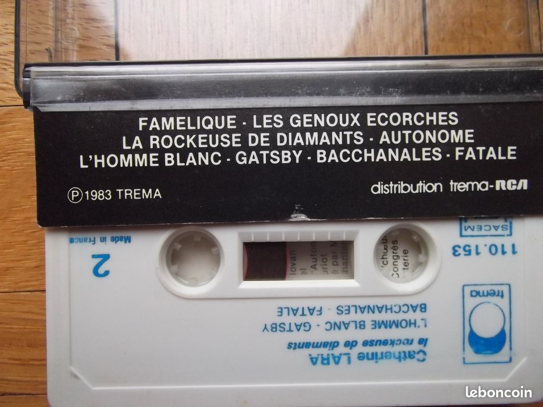 Catherine Lara – La Rockeuse De Diamants "Album K7" (image 3)