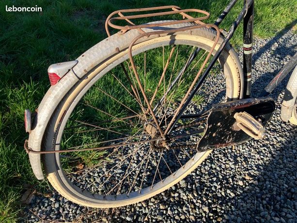 Porte-bagages Vélo Ancien - Porteur Urbain / Livraison - Style Vintage