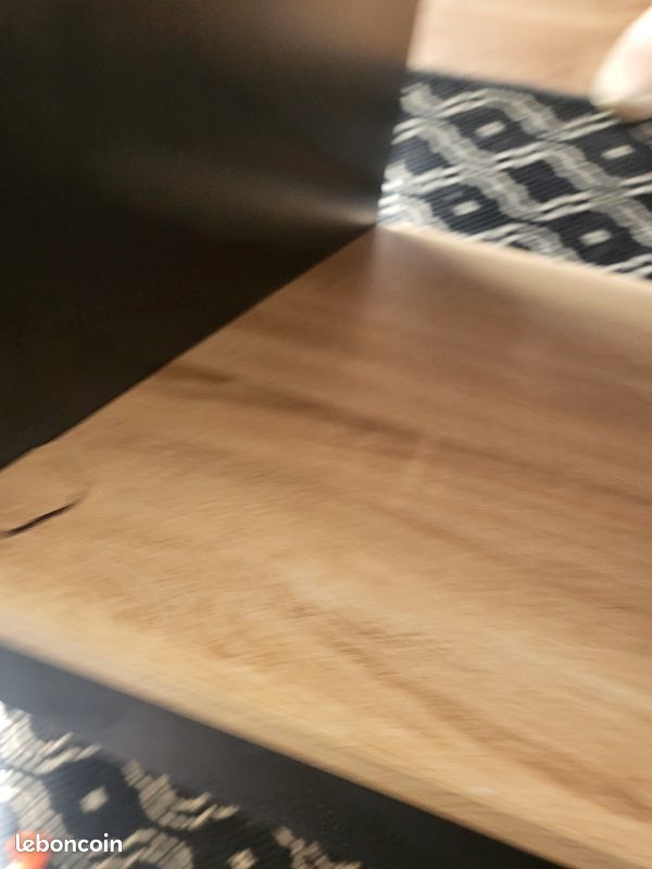 Table basse beige et marron (image 6)