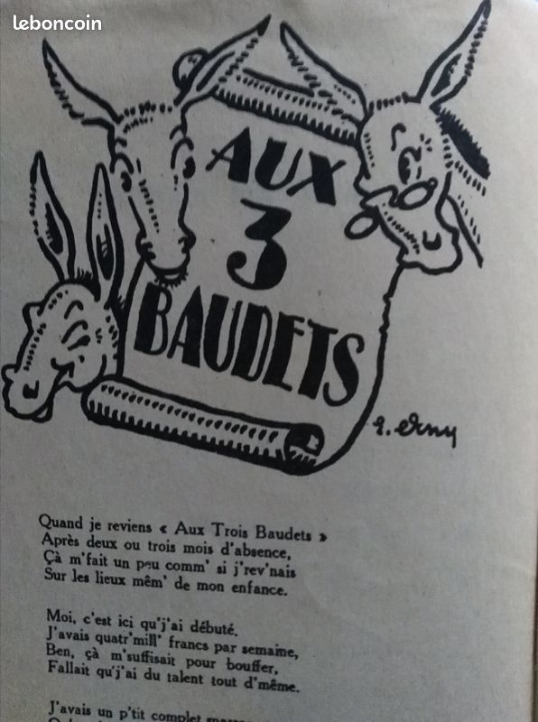 4 Monologues et poèmes Robert Lamoureux (image 4)