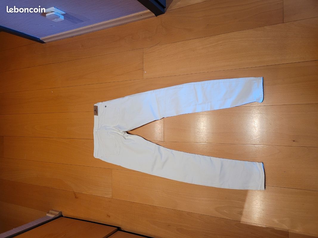 Jean femme gaastra blanc taille 27/34 (36/38 (image 10)