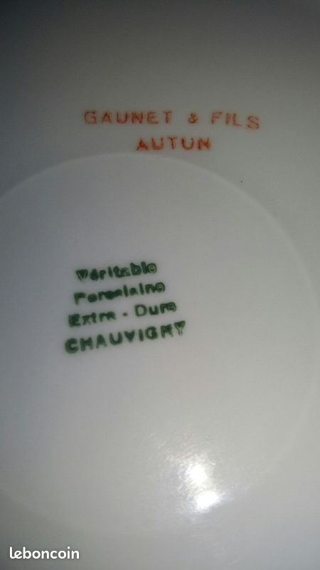 L'assiette porcelaine Chauvigny (image 5)
