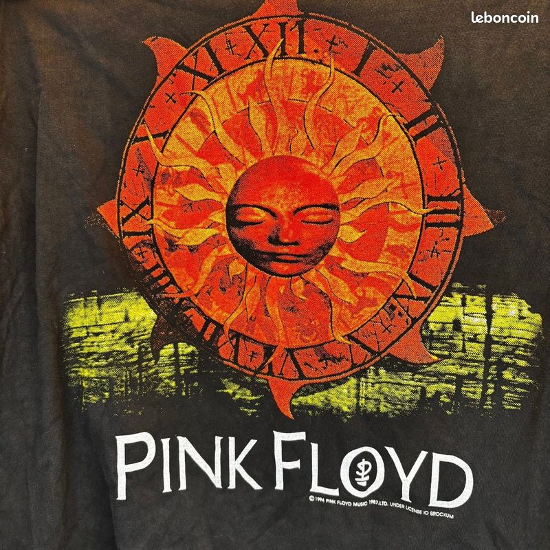 T-shirt Pink Floyd North American Tour – Tee Noir Rock (image 2)