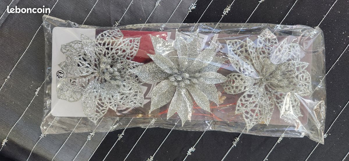 Lot De Feuilles Vintage Moulin - Argent/or, Pour Artisanat, NOËL, Corsage, Japon