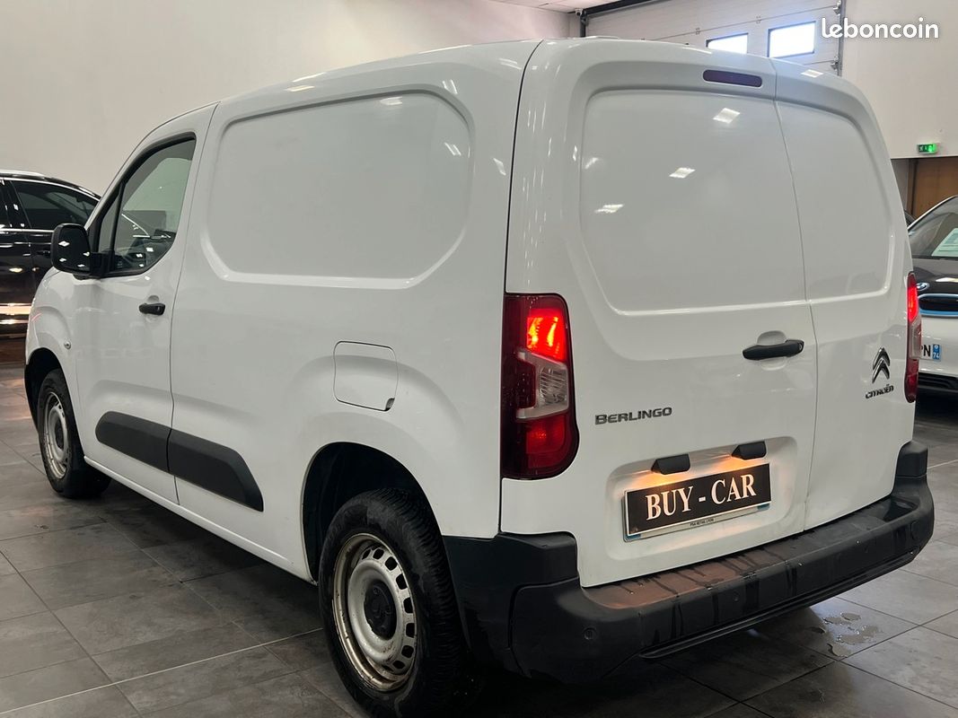 Citroën Berlingo 1.5 BlueHDi TURBO 16V FAP S&S 102 cv TVA RECUPERABLE / Financement possible (image 4)
