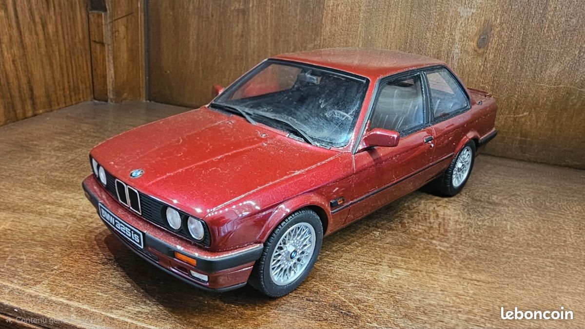 Miniature BMW 325i OTTO, 1/18, Résine, Grise, Neuve, Voiture De Collection
