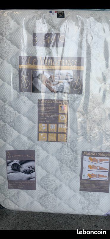 Matelas, sommier neuf (image 1)