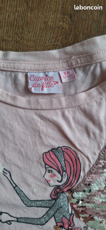 T-Shirt Fée 8 ans Caprice de Filles (image 4)