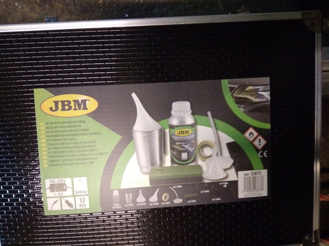 JBM 53673 KIT DE RESTAURATION DES PHARES