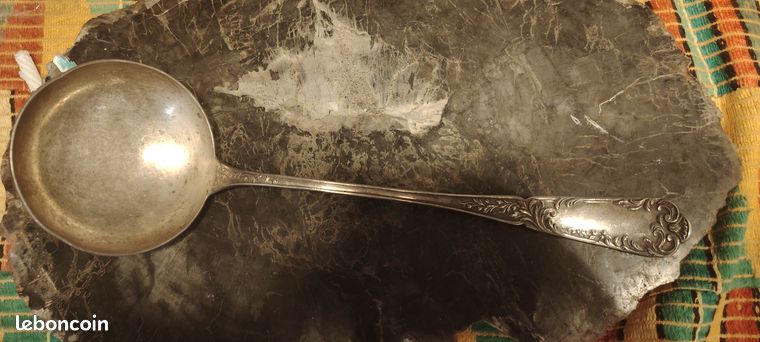 HÉNIN &CIE_RARE COUVERT entremets Art-Nouveau_Argent Massif Minerve_ 102gr EUR 106,55 - FR