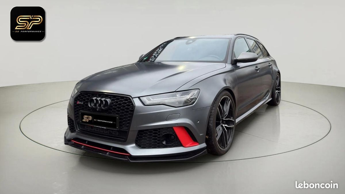 Audi RS6 Avant Performance * 605 ch * Quattro * Caméra 360 * Toit Pano * ACC (image 2)
