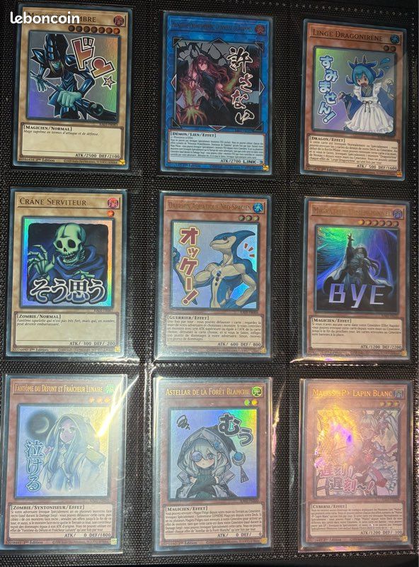 Lot de cartes Yu-Gi-Oh Starlight rare et ultra rare Stamp (image 2)