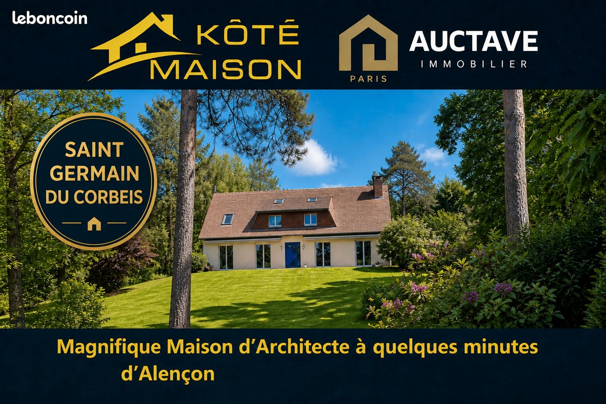 Maison 8 pièces 197 m² · à Saint-Germain-du-Corbéis · 197 m² · 384 000 €