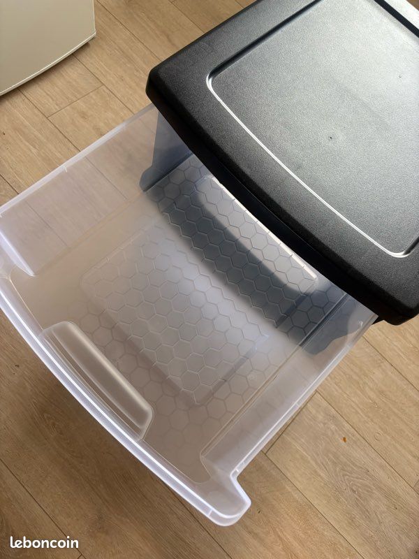 Meuble plastique roulette (image 2)
