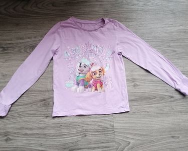 T-Shirt Fille Pat’Patrouille Stella Lilas – Good Vibes Only, 100% Coton, Manches 3/4 Fun Vertbaudet 10A