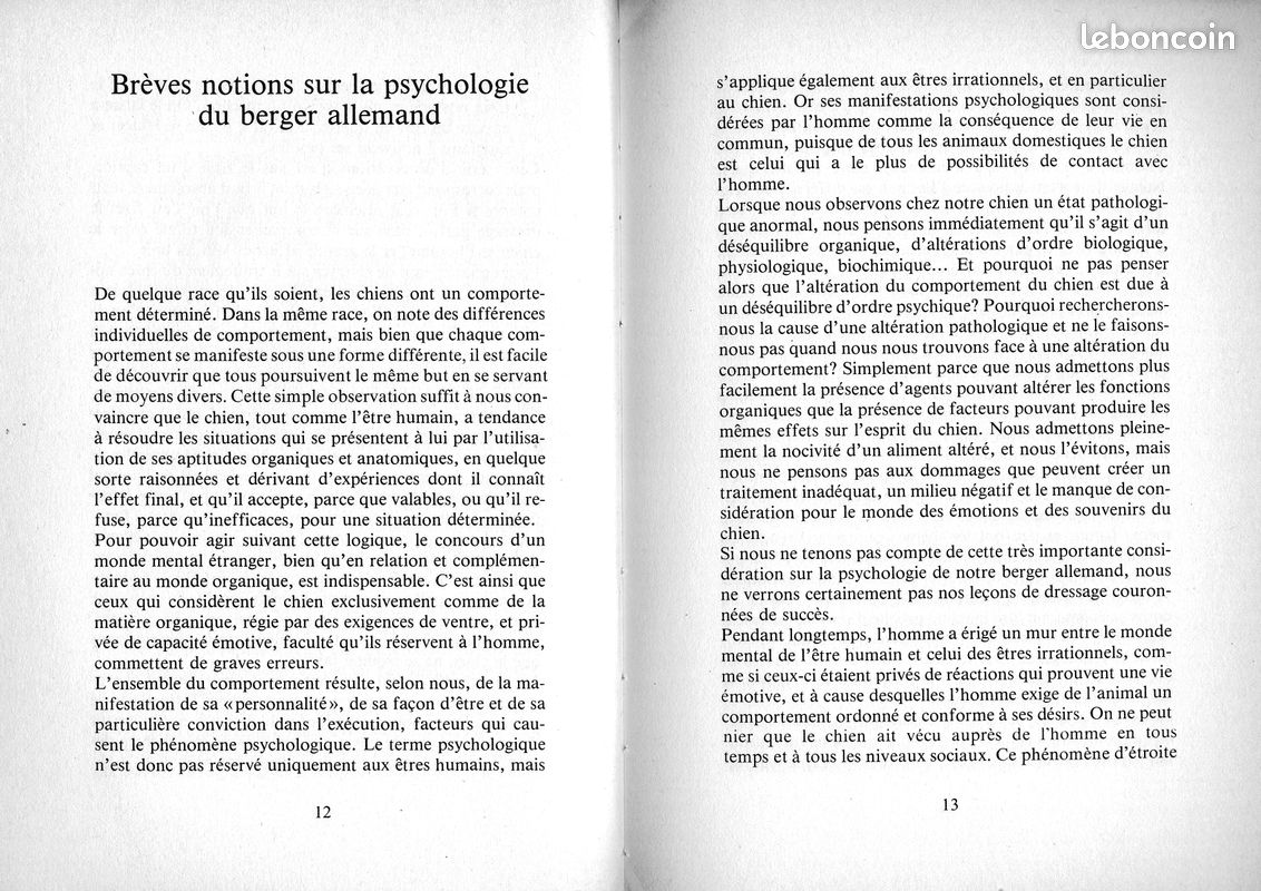 Dressage du Berger Allemand - Alphonse Pacheco - Année 1984 (image 7)
