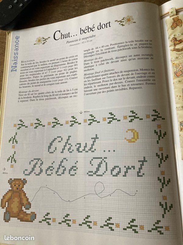 Lot De 3 Feuilles De Papier Perforé + Chutes Pour Point De Croix Et Perles - Neuf