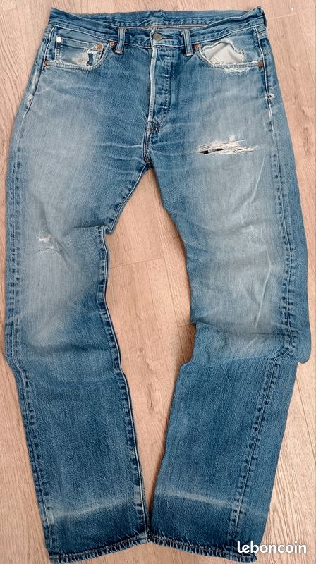 Jeans Levis ancien, belle patine W33 L34 (image 1)