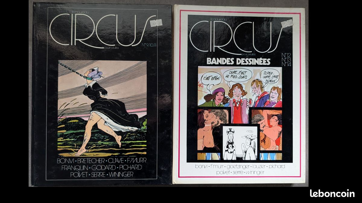 Recueil Circus - Le nouveau circus pour adultes numero 9 10 11 12 13 14 (image 1)